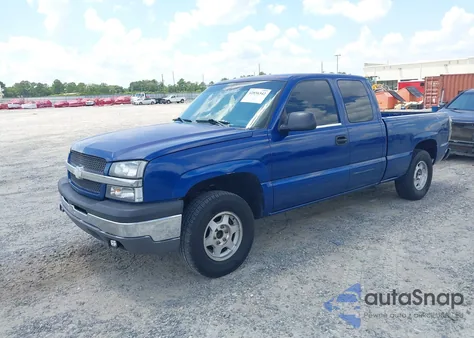 2004 Chevrolet Silverado 1500 Ls from USA, damaged, VIN 2GCEC19V141175496